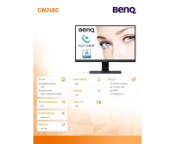 BenQ GW2480 czarny - 377822 - zdjęcie 2